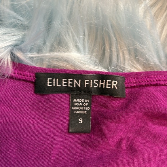 Eileen Fisher Plum Purple Tank Top sz S - Picture 3 of 8
